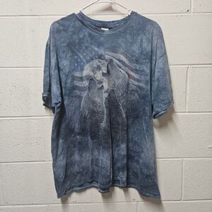 Vintage Faded Graphic Tee Mens Size 2xl